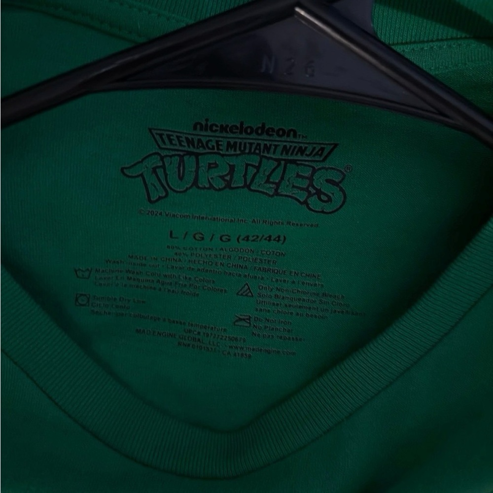 Nickelodeon TMNT Vibrant Green Tee